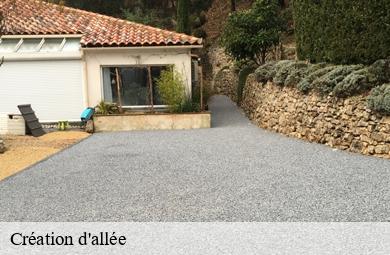 Création d'allée