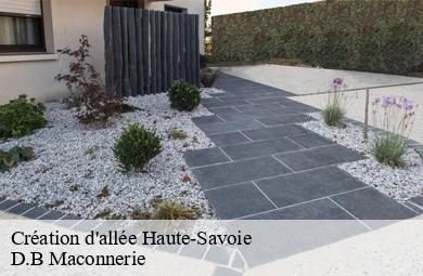 Création d'allée