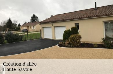 Création d'allée