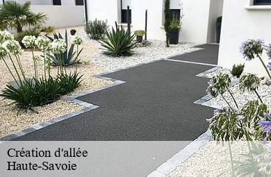 Création d'allée