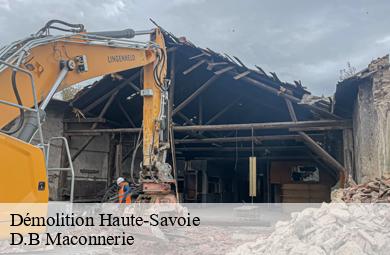 Démolition 74 Haute-Savoie  D.B Maconnerie