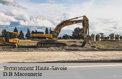 Terrassement 74 Haute-Savoie  D.B Maconnerie