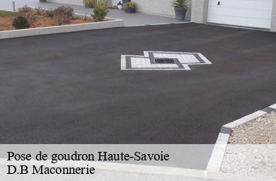 Pose de goudron 74 Haute-Savoie  D.B Maconnerie