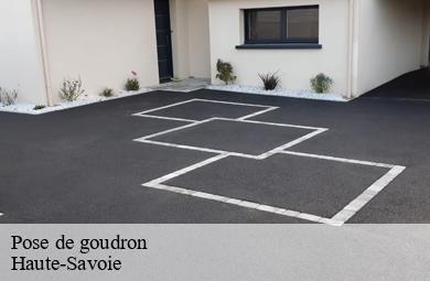 Pose de goudron