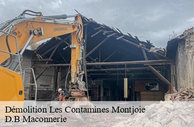 Démolition  les-contamines-montjoie-74170 D.B Maconnerie