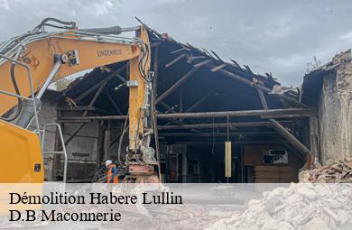 Démolition  habere-lullin-74420 D.B Maconnerie
