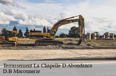 Terrassement  la-chapelle-d-abondance-74360 D.B Maconnerie