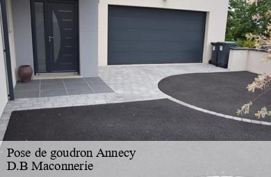 Pose de goudron