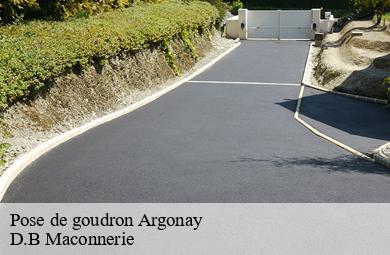 Pose de goudron