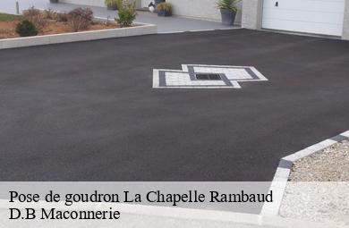 Pose de goudron  la-chapelle-rambaud-74800 D.B Maconnerie