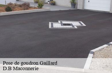 Pose de goudron  gaillard-74240 D.B Maconnerie
