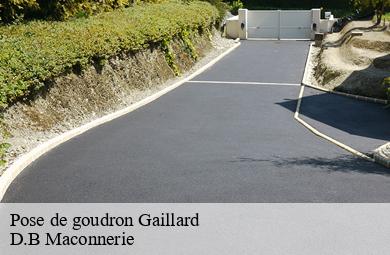 Pose de goudron