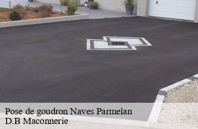 Pose de goudron  naves-parmelan-74370 D.B Maconnerie