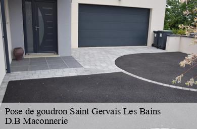 Pose de goudron