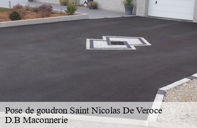 Pose de goudron  saint-nicolas-de-veroce-74190 D.B Maconnerie