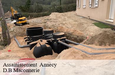Assainissement   annecy-74000 D.B Maconnerie