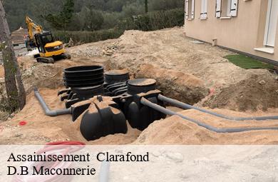 Assainissement   clarafond-74270 D.B Maconnerie