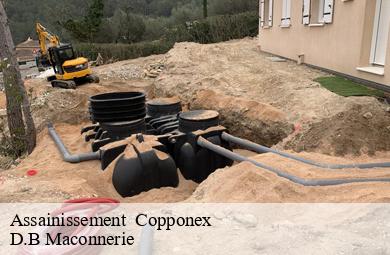 Assainissement   copponex-74350 D.B Maconnerie