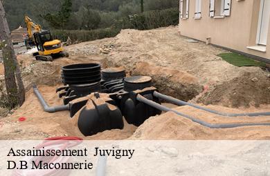 Assainissement   juvigny-74100 D.B Maconnerie
