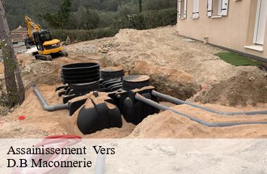 Assainissement   vers-74160 D.B Maconnerie