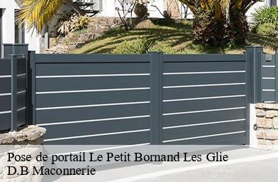 Pose de portail  le-petit-bornand-les-glie-74130 D.B Maconnerie