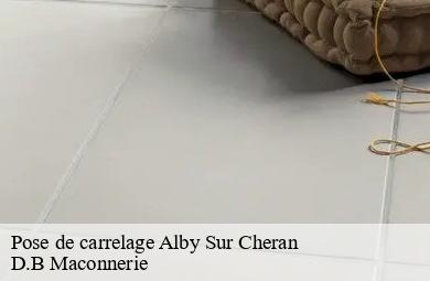 Pose de carrelage  alby-sur-cheran-74540 D.B Maconnerie