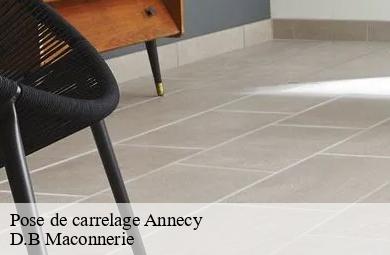 Pose de carrelage