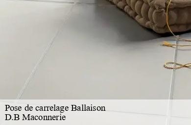 Pose de carrelage  ballaison-74140 D.B Maconnerie