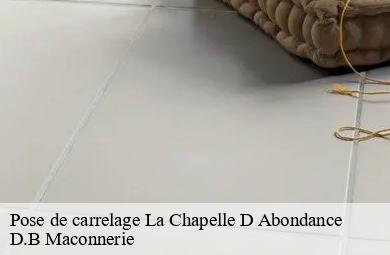 Pose de carrelage  la-chapelle-d-abondance-74360 D.B Maconnerie