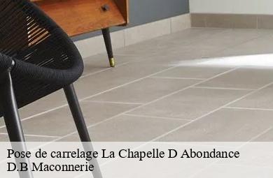 Pose de carrelage