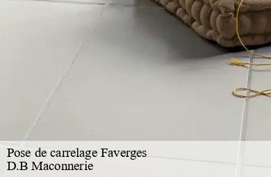 Pose de carrelage  faverges-74210 D.B Maconnerie