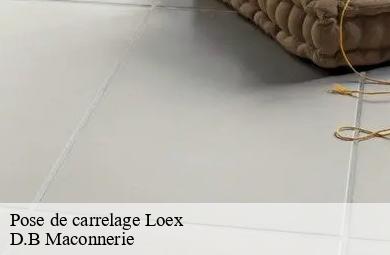Pose de carrelage  loex-74380 D.B Maconnerie