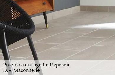 Pose de carrelage