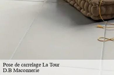 Pose de carrelage  la-tour-74250 D.B Maconnerie