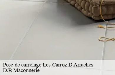 Pose de carrelage  les-carroz-d-arraches-74300 D.B Maconnerie