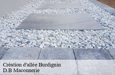 Création d'allée  burdignin-74420 D.B Maconnerie