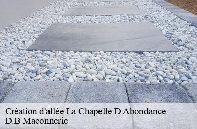 Création d'allée  la-chapelle-d-abondance-74360 D.B Maconnerie