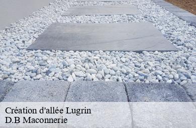 Création d'allée  lugrin-74500 D.B Maconnerie