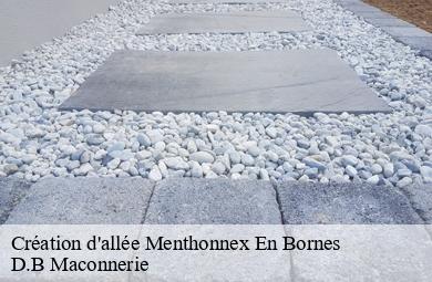 Création d'allée  menthonnex-en-bornes-74350 D.B Maconnerie