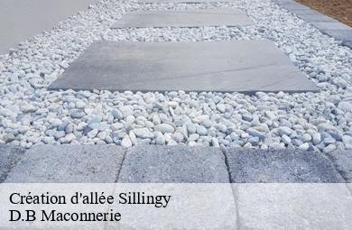 Création d'allée  sillingy-74330 D.B Maconnerie