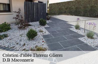 Création d'allée