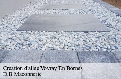 Création d'allée  vovray-en-bornes-74350 D.B Maconnerie