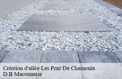 Création d'allée  les-praz-de-chamonix-74400 D.B Maconnerie