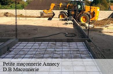 Petite maçonnerie  annecy-74000 D.B Maconnerie