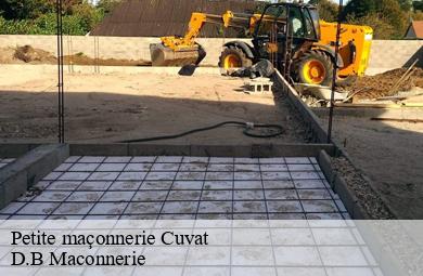 Petite maçonnerie  cuvat-74350 D.B Maconnerie