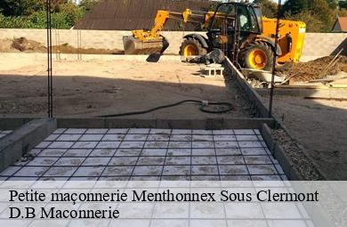 Petite maçonnerie  menthonnex-sous-clermont-74270 D.B Maconnerie