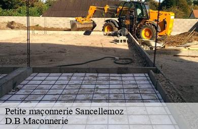 Petite maçonnerie  sancellemoz-74480 D.B Maconnerie