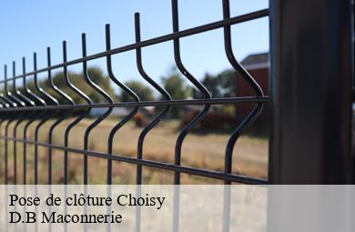 Pose de clôture  choisy-74330 D.B Maconnerie