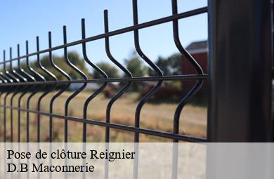 Pose de clôture  reignier-74930 D.B Maconnerie